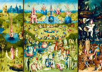 Puzzle 1000 pièces - Bosch - The Garden of Earthly Delights - Bluebird Puzzle