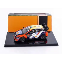 Véhicule miniature de collection - IXO - HYUNDAI i20 N Rally1 RAM973B - Échelle 1/43 - Bleu/Rouge