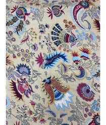 Tissu indien Taj-Mahal beige TAJBEIGE vendu par 50 cm
