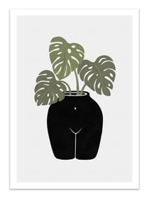 Affiche 30 x 40 cm - Body-tanical Vase - Orara Studio
