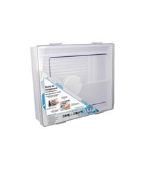 Boîte de rangement CARE & CREATE pour Mercerie et loisirs créatifs (29 cm x 25 cm x 7 cm) Transparent