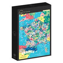 Puzzle 1000 pièces - Carte de France - Grafika
