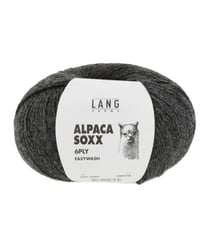 Pelote de laine Alpaca Soxx 6-PLY - 150GR - Lang Yarns 0005 Gris foncé chiné