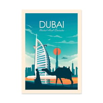 Affiche 50x70 cm - Dubai - Studio Inception