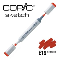 Copic - Marqueur à l'alcool Copic Sketch E19 Redwood