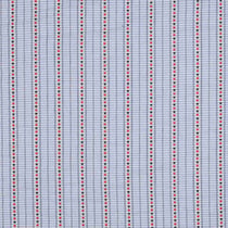 Tissu Rayures Coeurillon sur fond Bleu clair - Au mètre
