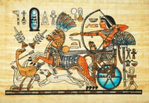 Puzzle 1000 pièces - Peinture sur Papyrus Egyptien - Grafika
