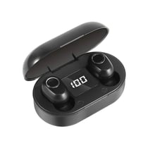 Ecouteurs Bluetooth Sans Fil Rose Qualité HIFI Réduction De Bruit Chargement Rapide Noir YONIS