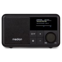 Mini Radio MEDION - DAB/FM - AAAPC79485 - Noir - 19 cm x 1,9 cm x 1,3 cm