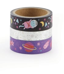 ASS. 3 TAPES GALAXIE 2x5m + 1x2m