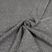 Tissu Maille Lurex pailleté uni Argent