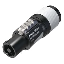 Neutrik Connecteur de Câble d'Alimentation 6-12mm CA Verrouillable PowerCon Noir