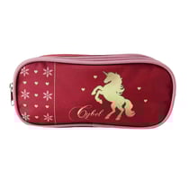 Trousse scolaire 2 compartiments Cybel Rose - Bagtrotter