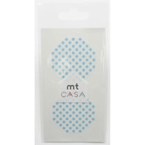 Masking Tape - Masking Tape MT Casa Seal Sticker rond en washi Pois bleu