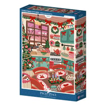 Puzzle 500 pièces - La Cuisine de Noël - Pieces & Peace