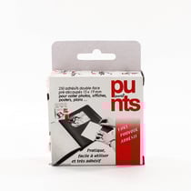 250 Pastilles Adhésives Double-Face 15 X 19 Mm - Punts