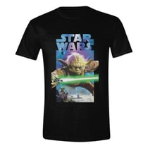 Star Wars - T-Shirt Yoda Poster (Taille M)