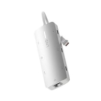 LinQ Hub Multiport Pro 8-en-1 HDMI 4K USB-C Power Delivery 140W 10Gbps Gris