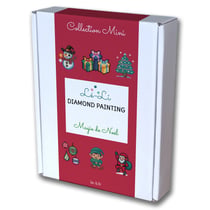 Mini kit diamond painting Noël – 6 toiles Magie de Noël