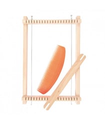 Métier à tisser scolaire 29X19cm MadeByMe- Rico Design Marron