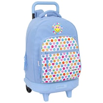 Sac à dos à roulettes Smiley World Happy 45 CM - Trolley Haut de Gamme