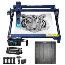 Gravure laser - ATOMSTACK - A10 PRO 10W - 10W - Panneau nid d'abeille 400x400 mm - R3 PRO rotatif
