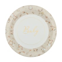 6 Assiettes Little Teddy