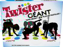 Twister version geant - mb jeux - hasbro - jeu de societe- jeu plein air