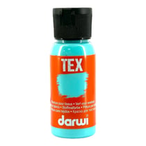 Peinture pour tissus - Vert menthe - Opaque - Peinture à l'eau - Tex - Darwi - 50ml
