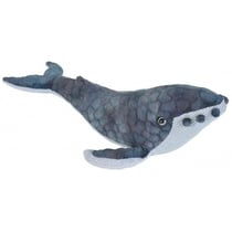 Peluche baleine à bosse 50 cm - cuddlekins - wild républic - 22472