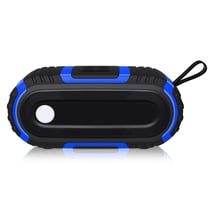 Enceinte Bluetooth Outdoor Anti-Éclaboussures Avec Appels Mains-Libres Et Support USB Bleu YONIS