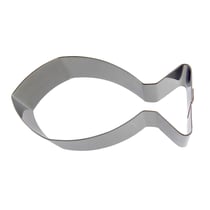 Nonnette poisson - inox - 100 x 50 x 30 mm