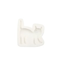 Moule en silicone 7,5 cm x 5,6 cm x 2 cm - Halloween chat