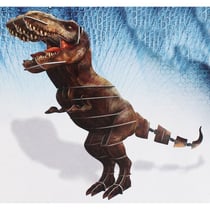 Puzzle dinosaure 3d tyrannosaure rex - t-rex - jurassic world