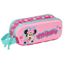 Trousse Minnie Mouse 3D 21 CM - 2 compartiments