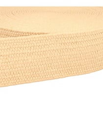 Sangle aspect naturel extensible ecru au mètre
