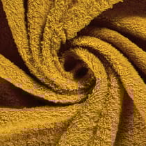 Tissu Eponge légère 340 g/m² uni Moutarde