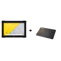 Tablette Tactile ARCHOS T101X 4G - Android 10- 2 Go RAM- Stockage 32 Go - résistante aux chocs IP 54 -Clavier BT