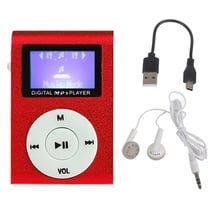 Lecteur MP3 Portable Rose Avec Écouteurs Et Écran Compact YONIS