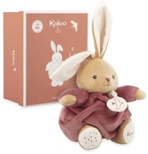 Patapouf le lapin bordeaux musical - Kaloo - Beige