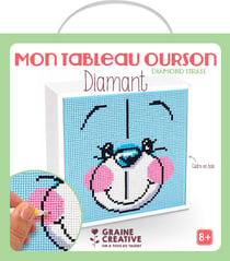 Kit Tableaux Diamants Ourson