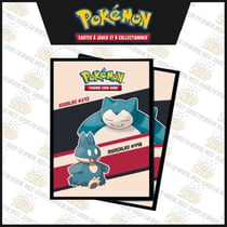 Ultra Pro - 65 protège-cartes (Sleeves) Pokémon - Ronflex & Goinfrex