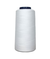 Cônes de fil à Coudre Polyester 40/2 - 1500m- Top Qualité - Distrifil 101 Blanc