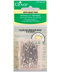 Boîte de 150 épingles à appliqué - Clover Gris