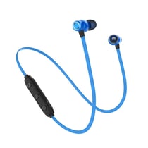 Ecouteurs Bluetooth Sport Etanches IPX4 Son Stéréo Pour Tous Smartphones Bleu YONIS