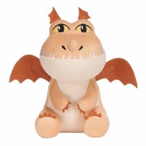 Peluche bouledogre dragon brun 23 cm - peluche licence dragons