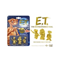 E.T. l'extra-terrestre - Pack 3 mini figurines Collector's Set Golden Edition 5 cm