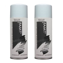 Lot de 2 sprays de peinture - bleu banquise - AMT