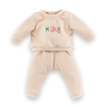 Jogging Beige pour poupon 42 cm