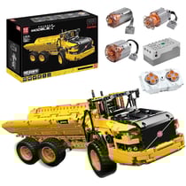Ensemble de jouets de construction de camion à benne basculante télécommandé